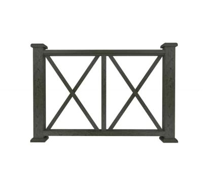 Ограждение из ДПК З1 черный от производителя  Dortmax по цене 9 960 р