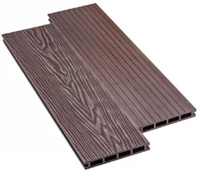 Террасная доска ДПК Praktik New - Венге от производителя Deckart (Россия) по цене 580 р Террасная доска ДПК Praktik New - Венге от производителя Deckart (Россия) по цене 580 р