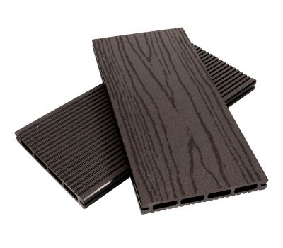 Террасная доска пустотелая ДПК  ECO New Венге от производителя  NanoWood по цене 297 р