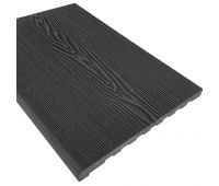 Ступень из ДПК Wood-Х 348х22 Чёрное дерево 3D Ступень из ДПК Wood-Х 348х22 Чёрное дерево 3D