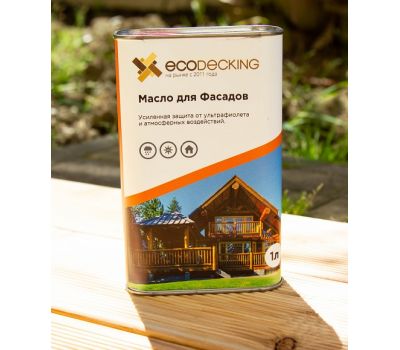 Масло для фасадов от производителя  Ecodecking по цене 680 р