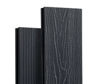 Террасная доска ДПК PRO 150х24 (усиленная) Антрацит Террасная доска ДПК PRO 150х24 (усиленная) Антрацит