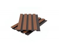 Стеновая панель брусковая из ДПК CO-EX MIX Sand Mix Стеновая панель брусковая из ДПК CO-EX MIX Sand Mix