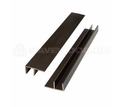 F-профиль ДПК Тёмно-коричневый от производителя Savewood по цене 373 р F-профиль ДПК Тёмно-коричневый от производителя Savewood по цене 373 р