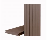 Террасная доска КЛАССИК полнотелая с пазом Тик Киото Террасная доска КЛАССИК полнотелая с пазом Тик Киото