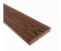 Террасная доска Смарт 3D Полнотелая без паза Орех Милано Террасная доска Смарт 3D Полнотелая без паза Орех Милано