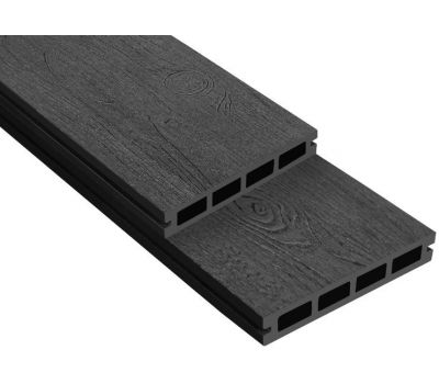 Террасная доска ДПК 3D Nevada/California Чёрная от производителя  OutDoor по цене 826 р