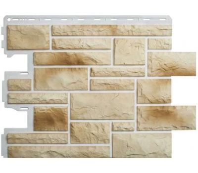 Фасадные панели (цокольный сайдинг)   Камень пражский 04 от производителя  Альта-профиль по цене 623 р