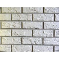 Цокольный сайдинг Hand-Laid Brick (Кирпич) COLONIAL WHITE (Белый кирпич)