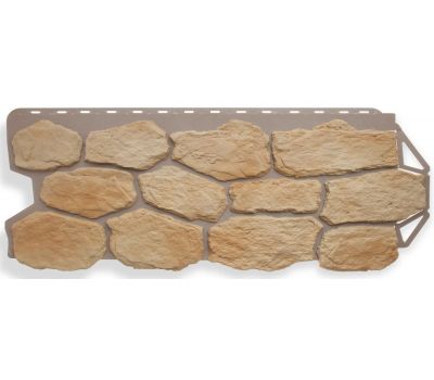 Фасадные панели (цокольный сайдинг) Бутовый камень Греческий от производителя  Альта-профиль по цене 665 р