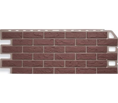 Фасадные панели (цокольный сайдинг) Кирпич Красный от производителя Альта-профиль по цене 632 р Фасадные панели (цокольный сайдинг) Кирпич Красный от производителя Альта-профиль по цене 632 р