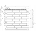 Фасадные панели (цокольный сайдинг)   Кирпич рижский - 03 от производителя  Альта-профиль по цене 645 р