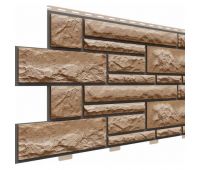 Цокольный сайдинг коллекция NEW - Миндаль Цокольный сайдинг коллекция NEW - Миндаль