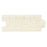 Фасадные панели Стандарт Крупный камень Молочный Фасадные панели Стандарт Крупный камень Молочный