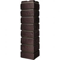 Угол наружный Коллекция кирпич баварский Темно-Коричневый