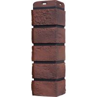 Угол состаренный кирпич Элит Кофе (Жжёный) чёрный ШОВ Угол состаренный кирпич Элит Кофе (Жжёный) чёрный ШОВ