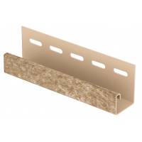 J-планка Стоун Хаус Кварцит Тёмно-Бежевый J-планка Стоун Хаус Кварцит Тёмно-Бежевый