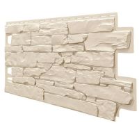 Фасадные панели (цокольный сайдинг) Оптима Камень Слоновая Кость Фасадные панели (цокольный сайдинг) Оптима Камень Слоновая Кость