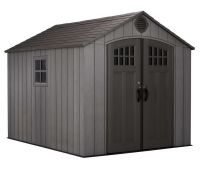 Пластиковый сарай WoodLook 8'x10'