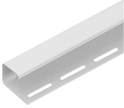J-профиль Белый от производителя  Tecos по цене 317 р