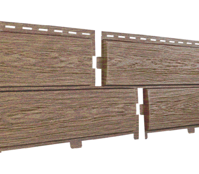 Фасадная панель Хокла Лиственница Медовый от производителя  Ю-Пласт по цене 422 р