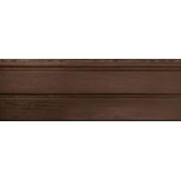 Виниловый сайдинг Альта-Брус - Премиум Орех Темный