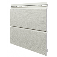 Виниловый сайдинг панель двойная Kerrafront Modern Wood - Pearl Grey