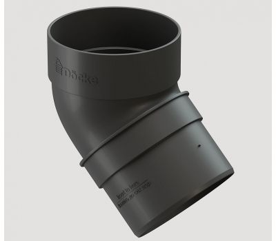 Колено трубы 45° Серый от производителя  Docke по цене 210 р