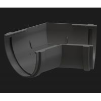 Угол желоба универсал 135˚ Premium Графит