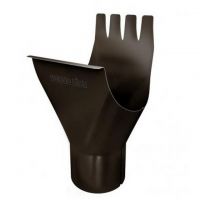 Воронка водосточная Коричневый (RR 32)
