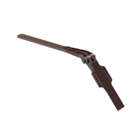 Крепление регулируемое Premium ПВХ Шоколад